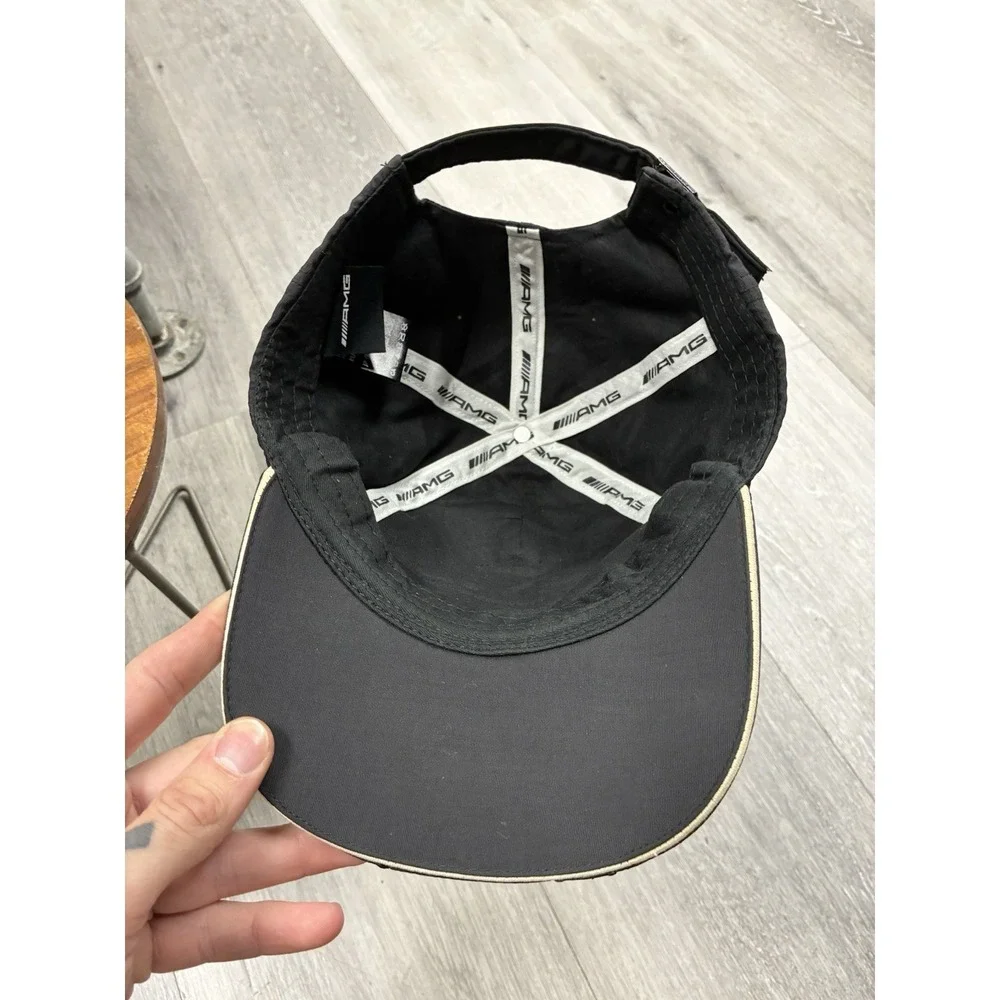 AMG Driving Academy Cap Mercedes AMG Black Adjustable Hat OS